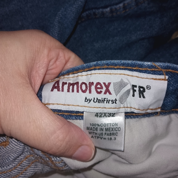 Unifirst Armorex FR Relaxed Fit Jeans Men's Size 42/32 - Picture 4 of 4